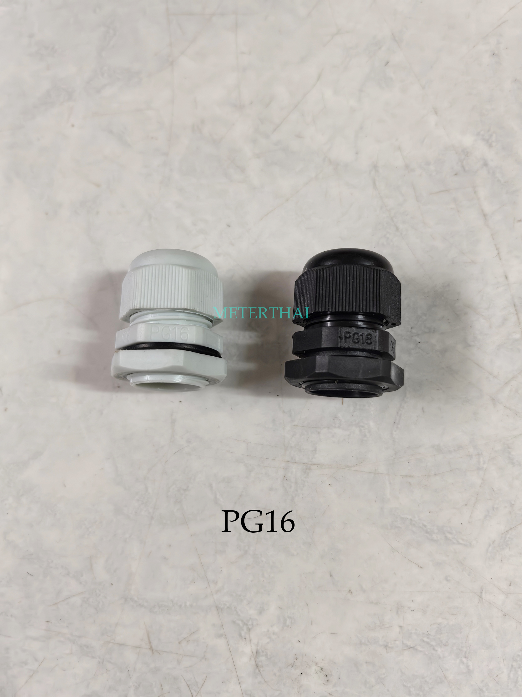 Cable Gland เคเบิ้ลแกลน เคเบิ้ลแกลนด์ สีดำ สีขาว PG16